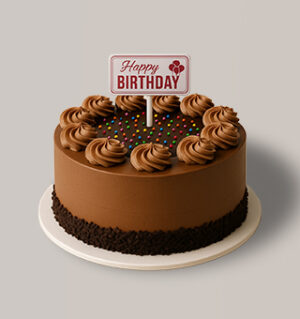 Classic Chocolate Birthday Cake